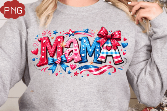 American Mama PNG and Mama 4th of July PNG: Creative Design Essentials for Custom Projects