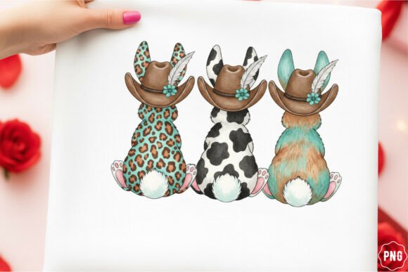 Western Easter Bunny PNG: High-Quality Graphics for Every Occasion